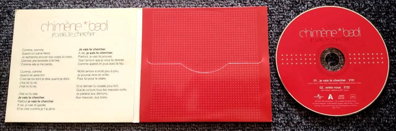 🌟 Chimène Badi – Je vais te chercher 2003 - Ultra-rare Limited Edition! – photo 3